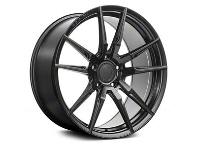 Rohana Wheels RFX2 Matte Black Wheel; Rear Only; 20x12 (14-19 Corvette C7)