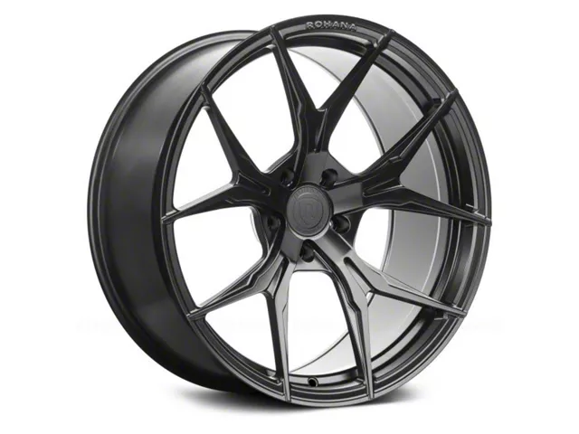 Rohana Wheels RFX5 Matte Black Wheel; Front Only; 19x9.5 (14-19 Corvette C7)