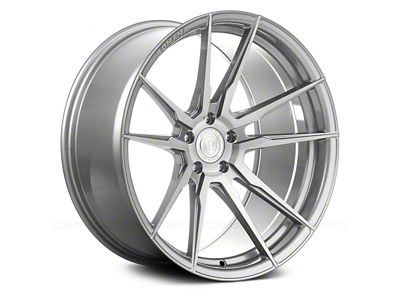 Rohana Wheels RFX2 Brushed Titanium Wheel; Front Only; 19x9.5; 35mm Offset (20-25 Corvette C8)
