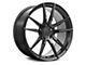 Rohana Wheels RFX2 Matte Black Wheel; Front Only; 19x9.5 (20-24 Corvette C8)