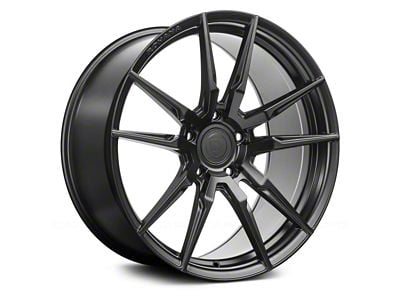 Rohana Wheels RFX2 Matte Black Wheel; Front Only; 19x9.5 (20-24 Corvette C8)