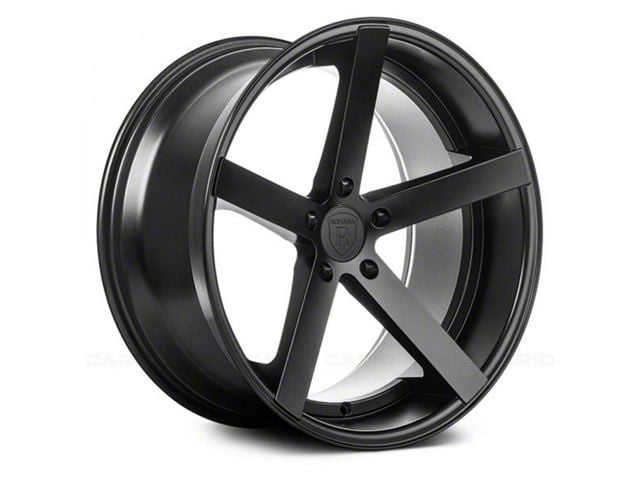 Rohana Wheels RC22 Matte Black Wheel; 20x10 (15-23 Mustang GT, EcoBoost, V6)