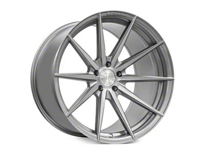 Rohana Wheels RFX1 Brushed Titanium Wheel; 20x10; 25mm Offset (15-23 Mustang, Excluding GT500)