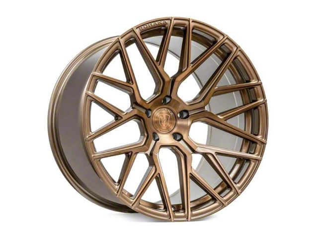 Rohana Wheels RFX10 Brushed Bronze Wheel; 20x10 (15-23 Mustang, Excluding GT500)