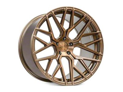 Rohana Wheels RFX10 Brushed Bronze Wheel; 20x10 (15-23 Mustang, Excluding GT500)