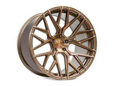 Rohana Wheels RFX10 Brushed Bronze Wheel; Rear Only; 20x11; 48mm Offset (15-23 Mustang, Excluding GT500)