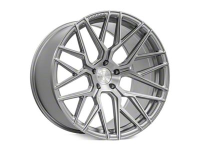 Rohana Wheels RFX10 Brushed Titanium Wheel; Rear Only; 20x11; 48mm Offset (15-23 Mustang, Excluding GT500)