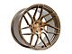 Rohana Wheels RFX7 Brushed Bronze Wheel; Rear Only; Right Directional; 20x11 (15-23 Mustang, Excluding GT500)