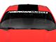 SEC10 Roof Panel Decal; Gloss Black (15-23 Mustang Fastback)