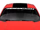 SEC10 Roof Panel Decal; Gloss Black (15-23 Mustang Fastback)