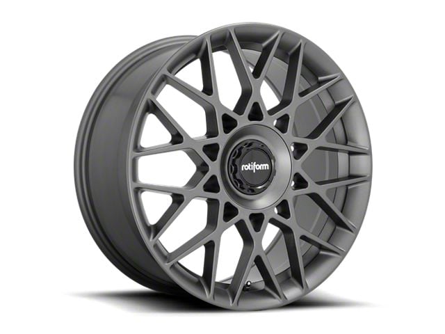 Rotiform BLQ-C Anthracite Wheel; 19x8.5 (05-09 Mustang)