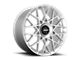 Rotiform BLQ-C Gloss Silver Wheel; 19x8.5 (05-09 Mustang)