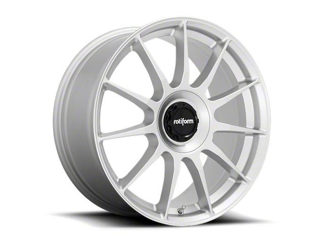 Rotiform DTM Gloss Silver Wheel; 19x8.5 (05-09 Mustang)