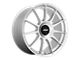 Rotiform DTM Gloss Silver Wheel; Rear Only; 20x10 (05-09 Mustang)