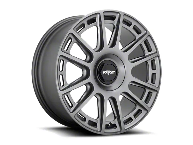 Rotiform OZR Matte Anthracite Wheel; 20x9 (05-09 Mustang)