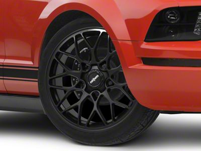 Rotiform R190 Matte Black Wheel; 20x9; 35mm Offset (05-09 Mustang)