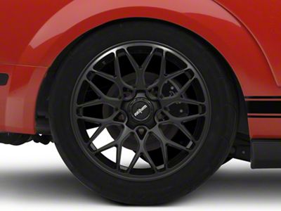 Rotiform R190 Matte Black Wheel; Rear Only; 19x10 (05-09 Mustang)