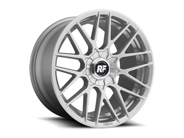 Rotiform RSE Gloss Silver Wheel; 18x8.5 (05-09 Mustang GT, V6)