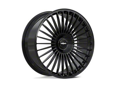 Rotiform GRZ Gloss Black Wheel; 24x10; 25mm Offset (10-15 Camaro, Excluding ZL1)