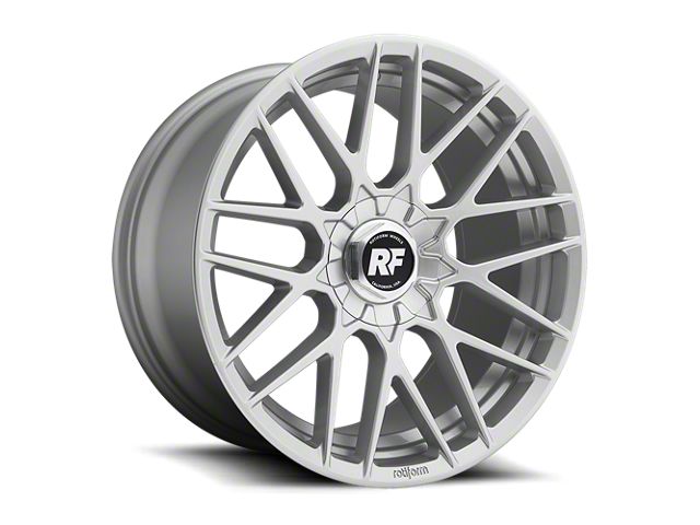 Rotiform RSE Gloss Silver Wheel; 18x8.5 (10-14 Mustang GT w/o Performance Pack, V6)