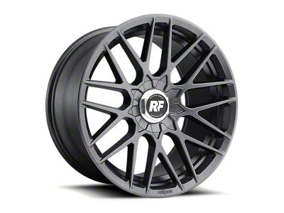 Rotiform RSE Matte Anthracite Wheel; Rear Only; 19x10 (10-14 Mustang)