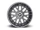 Rotiform RSE Matte Anthracite Wheel; Rear Only; 19x10 (10-14 Mustang)