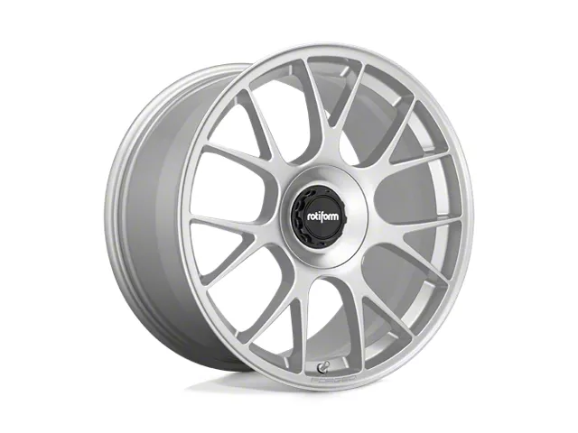 Rotiform TUF Gloss Silver Wheel; 20x9.5 (10-14 Mustang)