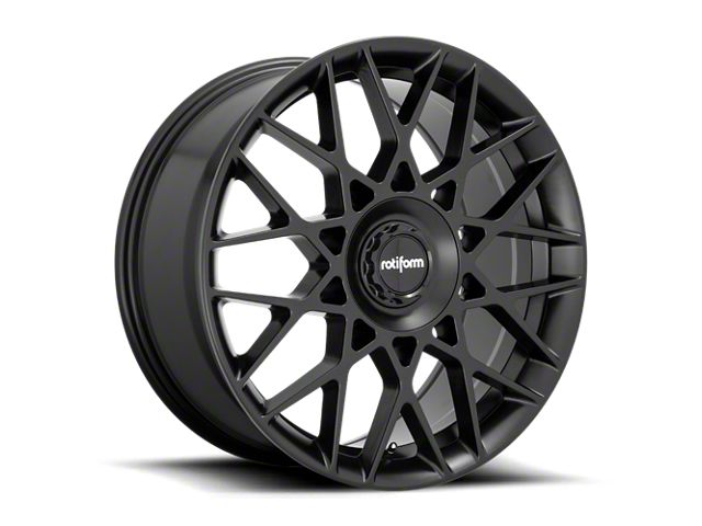Rotiform BLQ-C Matte Black Wheel; 19x8.5 (2024 Mustang)