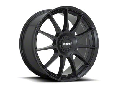 Rotiform DTM Satin Black Wheel; 20x8.5 (2024 Mustang)