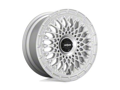 Rotiform LHR-M Silver Wheel; 19x8.5 (2024 Mustang EcoBoost w/o Performance Pack)