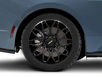 Rotiform R190 Matte Black Wheel; Rear Only; 19x10; 40mm Offset (24-25 Mustang)
