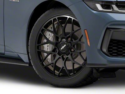 Rotiform R190 Matte Black Wheel; 19x8.5; 35mm Offset (24-25 Mustang)