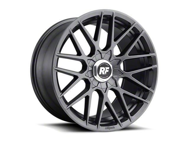 Rotiform RSE Matte Anthracite Wheel; 18x8.5 (2024 Mustang EcoBoost w/o Performance Pack)