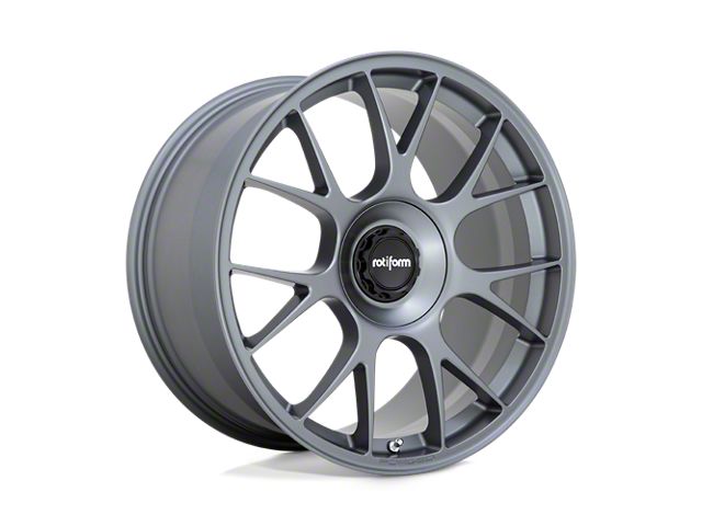 Rotiform TUF Satin Titanium Wheel; 20x9.5 (2024 Mustang)