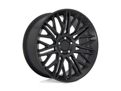 Rotiform JDR Matte Black Wheel; 22x10; 30mm Offset (16-24 Camaro, Excluding SS w/ 6-Piston Front Calipers & ZL1)