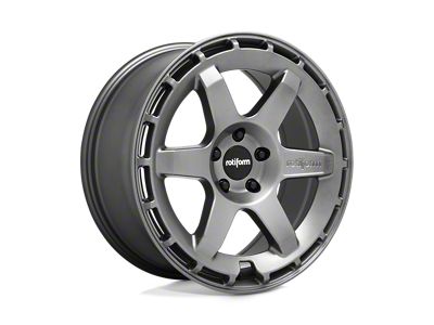 Rotiform KB1 Matte Anthracite Wheel; 19x8.5; 35mm Offset (16-24 Camaro, Excluding SS w/ 6-Piston Front Calipers & ZL1)