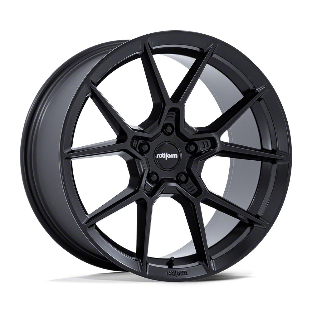 Rotiform Camaro KPR Satin Black Wheel; 20x9; 38mm Offset