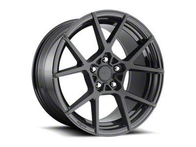 Rotiform KPS Matte Black Wheel; Rear Only; 20x11; 35mm Offset (16-24 Camaro, Excluding ZL1)