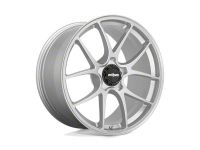 Rotiform LTN Gloss Silver Wheel; 20x9.5 (16-24 Camaro, Excluding ZL1)