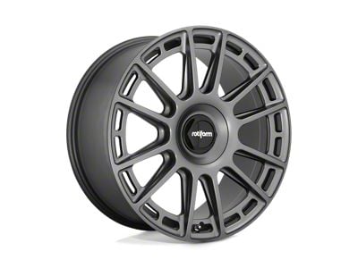 Rotiform OZR Matte Anthracite Wheel; 20x9 (16-24 Camaro)