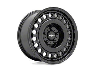 Rotiform STL Gloss Black Wheel; 18x9; 30mm Offset (16-24 Camaro, Excluding SS w/ 6-Piston Front Calipers & ZL1)