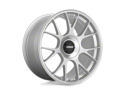 Rotiform TUF Gloss Silver Wheel; 20x9.5 (16-24 Camaro, Excluding ZL1)