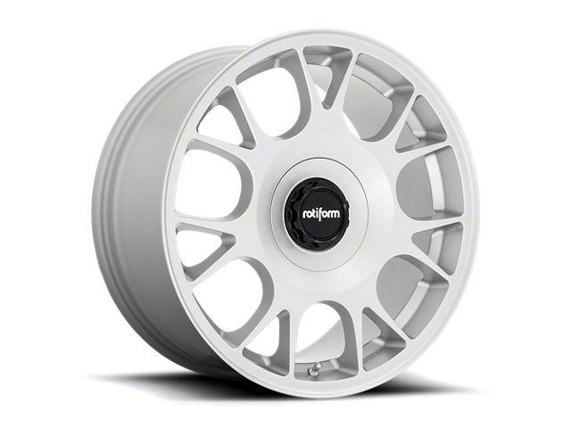 Rotiform TUF-R Gloss Silver Wheel; 18x8.5 (16-24 Camaro LS, LT, LT1)