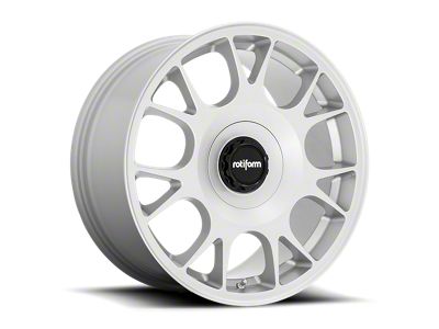 Rotiform TUF-R Gloss Silver Wheel; 19x8.5 (16-24 Camaro)