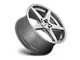 Rotiform WGR Gloss Silver Wheel; 19x9.5 (16-24 Camaro, Excluding ZL1)