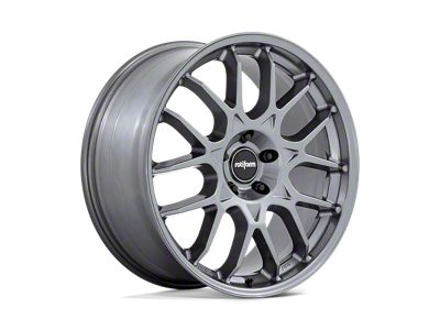 Rotiform ZWS Gloss Anthracite Wheel; 21x9; 15mm Offset (16-24 Camaro, Excluding SS w/ 6-Piston Front Calipers & ZL1)