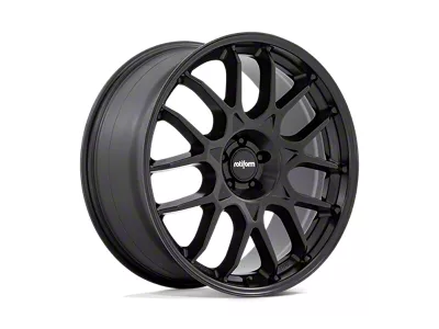 Rotiform ZWS Matte Black Wheel; Rear Only; 21x10.5; 15mm Offset (16-24 Camaro)