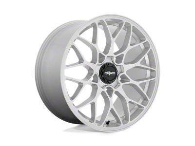 Rotiform R189 Gloss Silver Wheel; Front Only; 20x9; 35mm Offset (20-25 Corvette C8 Stingray)