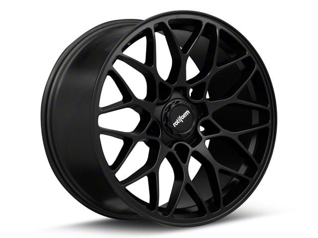 Rotiform R190 Matte Black Wheel; Front Only; 20x9 (20-24 Corvette C8 Stingray)
