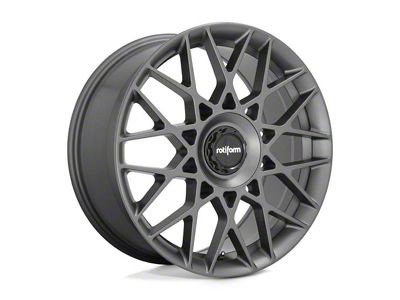 Rotiform BLQ-C Anthracite Wheel; 19x8.5; 35mm Offset (21-25 Mustang Mach-E)